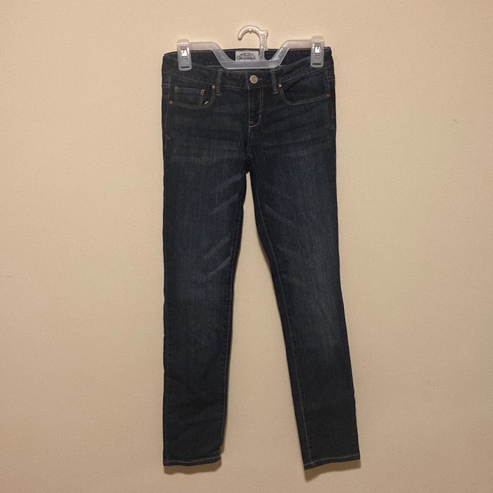 Aeropostale Women’s Ashley Ultra Skinny Blue Jeans, size 2